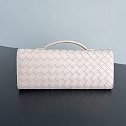 Fortok Bottega Veneta Andiamo Daisy clutch bag Light Pink 31x13x3cm - 4