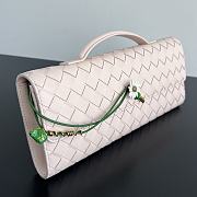 Fortok Bottega Veneta Andiamo Daisy clutch bag Light Pink 31x13x3cm - 3