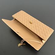 Fortok Bottega Veneta Andiamo clutch bag Leather Beige 31x13x3cm - 4