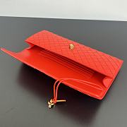 Fortok Bottega Veneta Andiamo clutch bag Leather Hot Red 31x13x3cm - 4