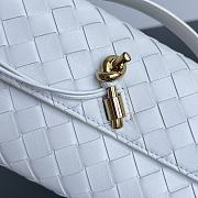 Fortok Bottega Veneta Andiamo clutch bag Leather White 31x13x3cm - 5
