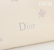 Fortok Dior 2026ss Bow bag White floral embroidery 27×8×18cm - 6