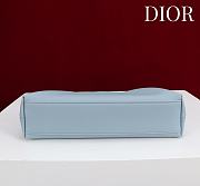 Fortok Dior 2026ss Bow bag Sky Blue Lambskin 27×8×18cm  - 4