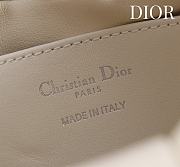 Fortok Dior 2026ss Bow bag Ivory Lambskin 27×8×18cm - 5