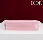 Fortok Dior 2026ss Bow bag Glossy Pink 27×8×18cm - 6