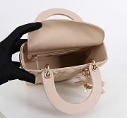 Fortok Dior 2026ss Lady Dior ABC Bag Bow Bag Powder Beige 20 x 17 x 8cm - 2