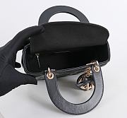 Fortok Dior 2026ss Lady Dior ABC Bag Bow Bag Black 20 x 17 x 8cm - 2