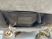 Fortok Dior 2026ss Lady Dior Bow Bag Tobaco Brown Cannage Lambskin 17×15×7cm - 4