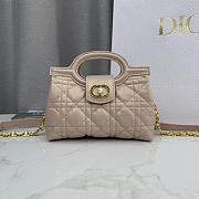 Fortok Dior Jolie Top Handle Bag Powder Beige 18.5 x 13 x 8.5cm - 3