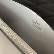 Fortok Valentino Garavani Vain VLogo metallic Silver 19*4*10.5cm - 5