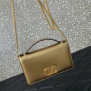 Fortok Valentino Garavani Vain VLogo metallic Gold 19*4*10.5cm - 4