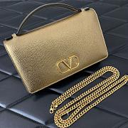 Fortok Valentino Garavani Vain VLogo metallic Gold 19*4*10.5cm - 5