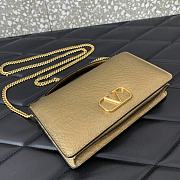 Fortok Valentino Garavani Vain VLogo metallic Gold 19*4*10.5cm - 3