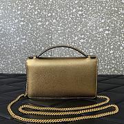 Fortok Valentino Garavani Vain VLogo metallic Gold 19*4*10.5cm - 2