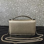 Fortok Valentino Garavani Vain VLogo metallic Rose Gold 19*4*10.5cm - 6