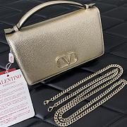 Fortok Valentino Garavani Vain VLogo metallic Rose Gold 19*4*10.5cm - 3