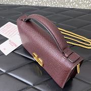 Fortok Valentino Garavani Vain VLogo Burgundy 19*4*10.5cm - 6