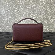 Fortok Valentino Garavani Vain VLogo Burgundy 19*4*10.5cm - 5