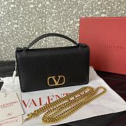 Fortok Valentino Garavani Vain VLogo Black 19*4*10.5cm - 1