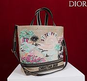 Fortok Christian Dior Book Tote Dioriviera edition St.Tropez 34 x13 x35cm - 3