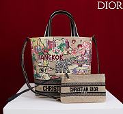 Fortok Christian Dior Book Tote Dioriviera edition Bangkok 25 x12 x29 cm - 1