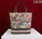 Fortok Christian Dior Book Tote Dioriviera edition Bangkok 25 x12 x29 cm - 3