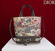 Fortok Christian Dior Book Tote Dioriviera edition Bangkok 25 x12 x29 cm - 5