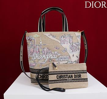 Fortok Christian Dior Book Tote Dioriviera edition Shanghai 25 x12 x29 cm