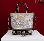 Fortok Christian Dior Book Tote Dioriviera edition Shanghai 25 x12 x29 cm - 2
