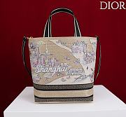 Fortok Christian Dior Book Tote Dioriviera edition Shanghai 25 x12 x29 cm - 3