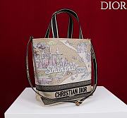 Fortok Christian Dior Book Tote Dioriviera edition Shanghai 25 x12 x29 cm - 4