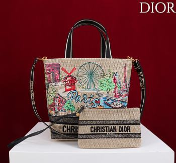 Fortok Christian Dior Book Tote Dioriviera edition Paris 25 x12 x29 cm