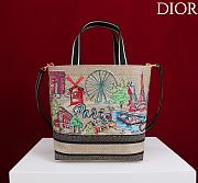 Fortok Christian Dior Book Tote Dioriviera edition Paris 25 x12 x29 cm - 4