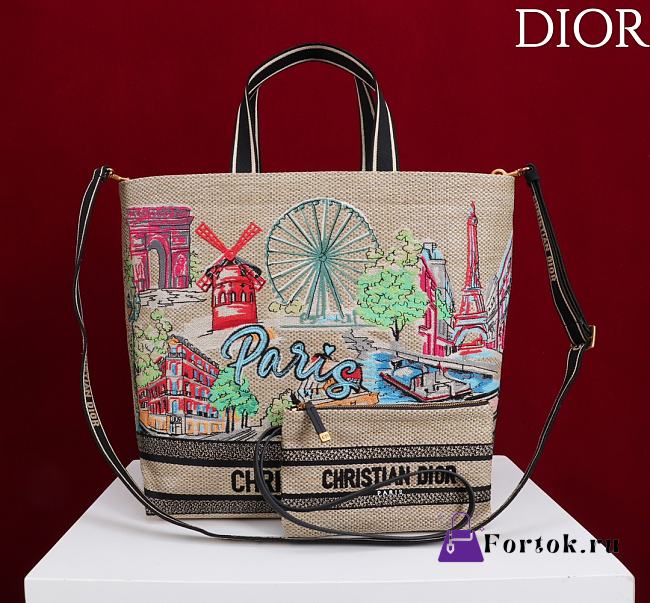 Fortok Christian Dior Book Tote Dioriviera edition Paris 34 x13 x35cm - 1