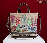 Fortok Christian Dior Book Tote Dioriviera edition Paris 34 x13 x35cm - 3