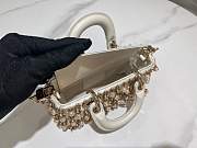 Fortok Dior Lady D-Joy Pearl White 16 x 9 x 5cm - 5