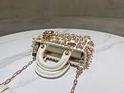 Fortok Dior Lady D-Joy Pearl White 16 x 9 x 5cm - 4