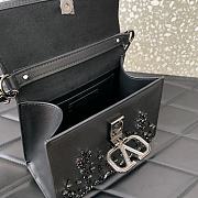 Fortok Valentino Garavani VSLING crystal embellishments Black 19x13x9cm - 3