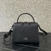 Fortok Valentino Garavani VSLING crystal embellishments Black 19x13x9cm - 5