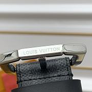 Fortok Louis Vuitton Belt Heritage Silver 3.5cm  - 6