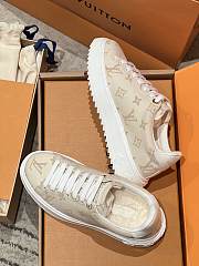 Fortok Louis Vuitton Time Out sneakers Ivory  - 3
