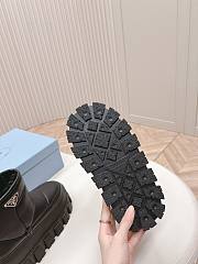 Fortok Prada snow boots chunky rubber sole Black - 2