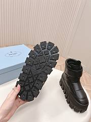 Fortok Prada Monolith Re-Nylon boots with Strap Boots Black - 3
