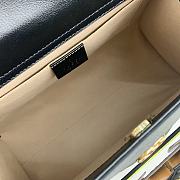 Fortok Gucci Diana mini tote bag in Black leather 27x24x11cm - 3