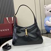 Fortok Gucci Jackie 1961 shoulder bag in black 28x19x4.5cm - 1