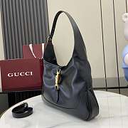 Fortok Gucci Jackie 1961 shoulder bag in black 28x19x4.5cm - 5