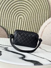 Fortok Chanel Cambon Ligne pochette Black 12*20*3cm - 3