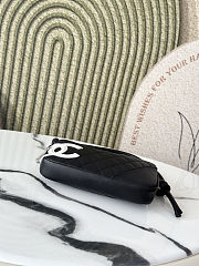 Fortok Chanel Cambon Ligne pochette Black 12*20*3cm - 2