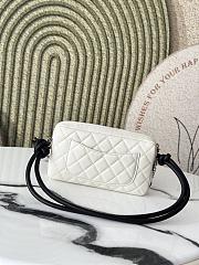 Fortok Chanel Cambon Ligne pochette White 12*20*3cm - 4