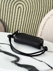Fortok Chanel Cambon Ligne pochette Full Black 12*20*3cm - 6